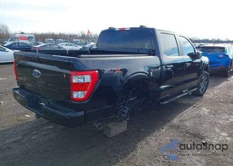 2021 Ford F-150 Xl из США, поврежденный, VIN 1FTFW1E54MKD21374